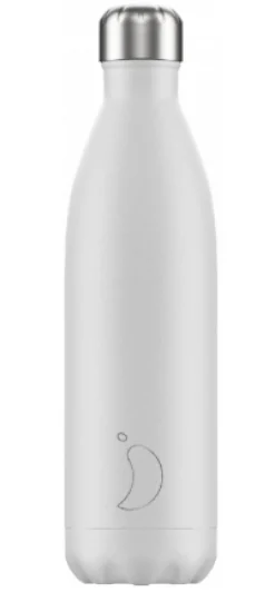 Chilly's Thermosflasche Einfarbig 500ml weiß