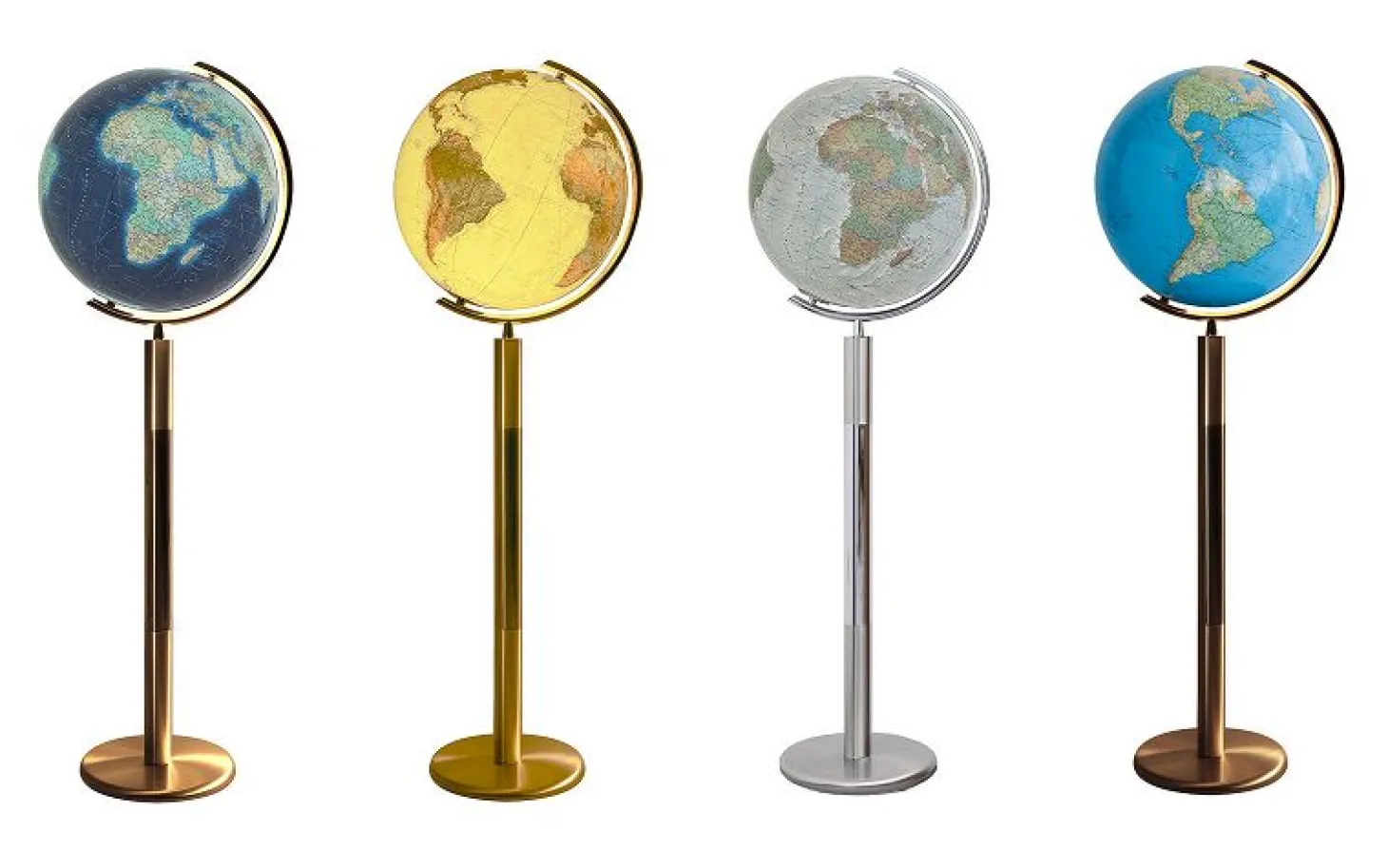 Columbus Standglobus Imperator Ø 40 cm Duo Alba Edelstahl