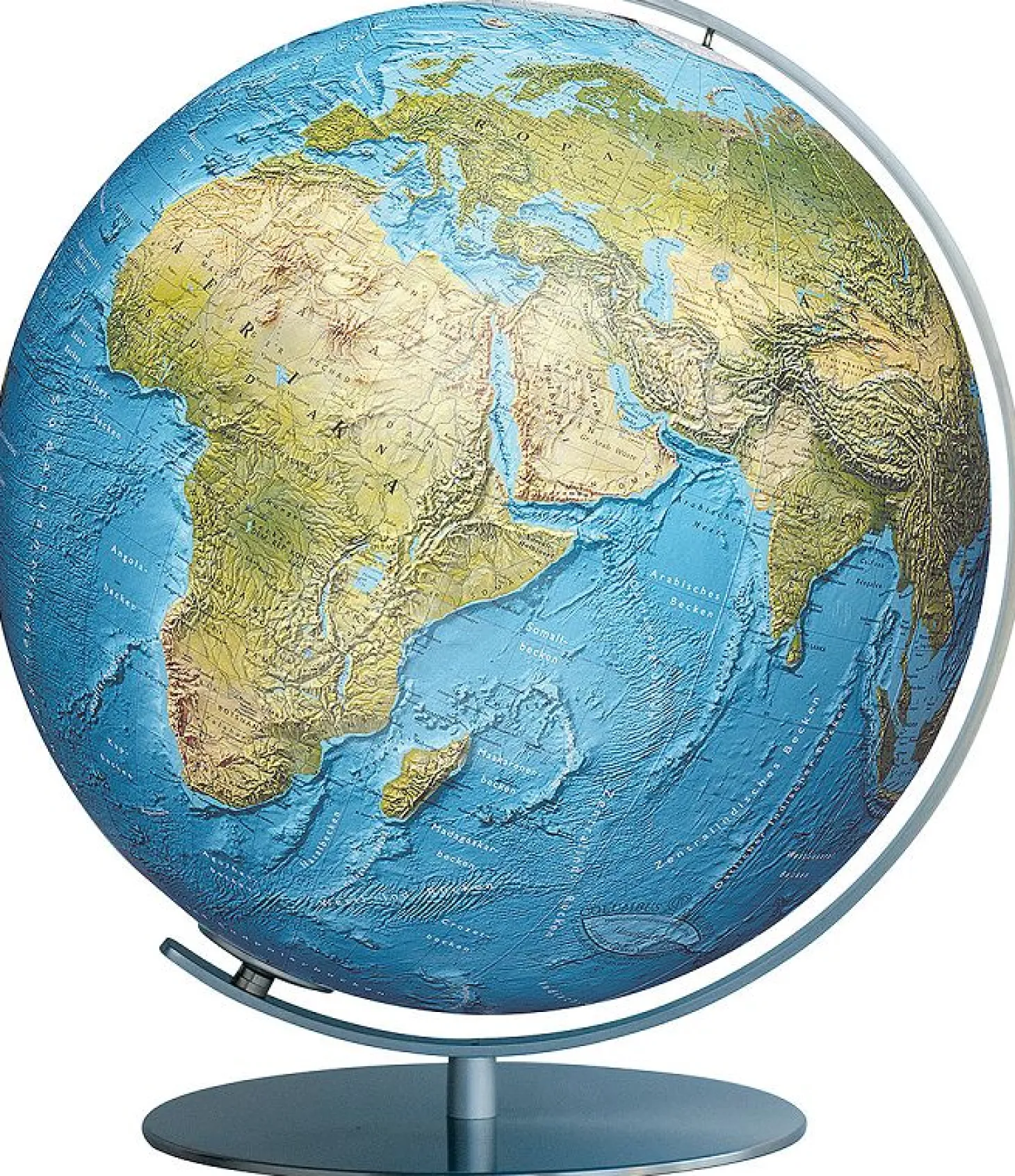 Columbus Tischglobus Regent Ø 34cm Duorama Acrylglas Edelstahl