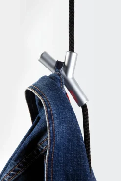 Depot4Design WARDROBE Garderobe schwarz / matt verchromt