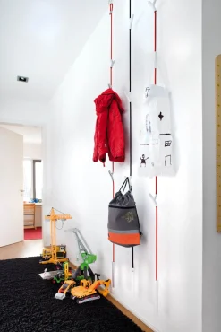 Depot4Design WARDROBE Garderobe schwarz / matt verchromt