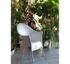 Driade Stapelarmlehnenstuhl Lord Yo Schwarz