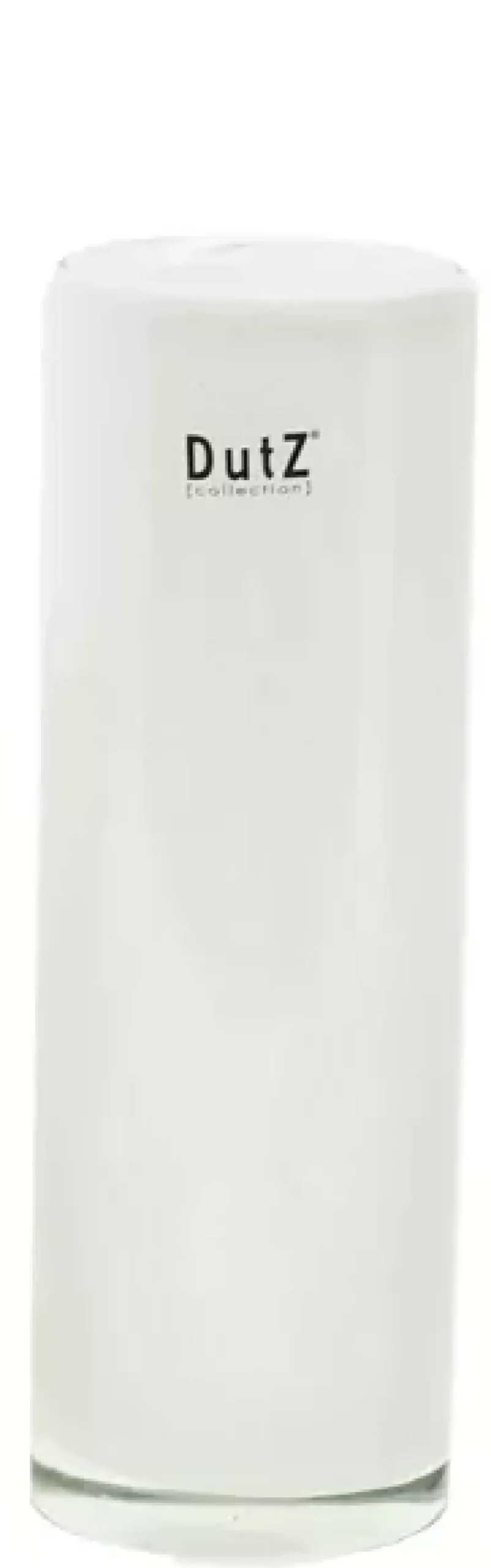 Dutz - Collection Vase - Cylinder weiß H. 18 cm Ø 6 cm