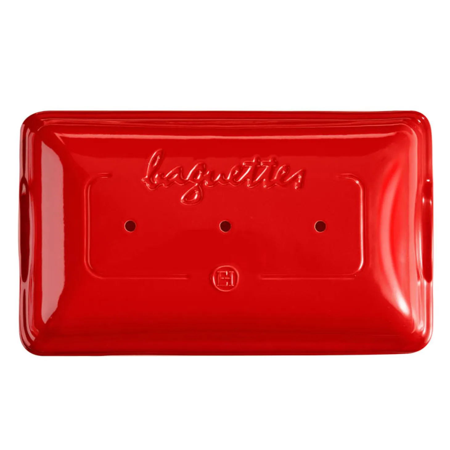 Emile Henry Baguette Backform, Rot