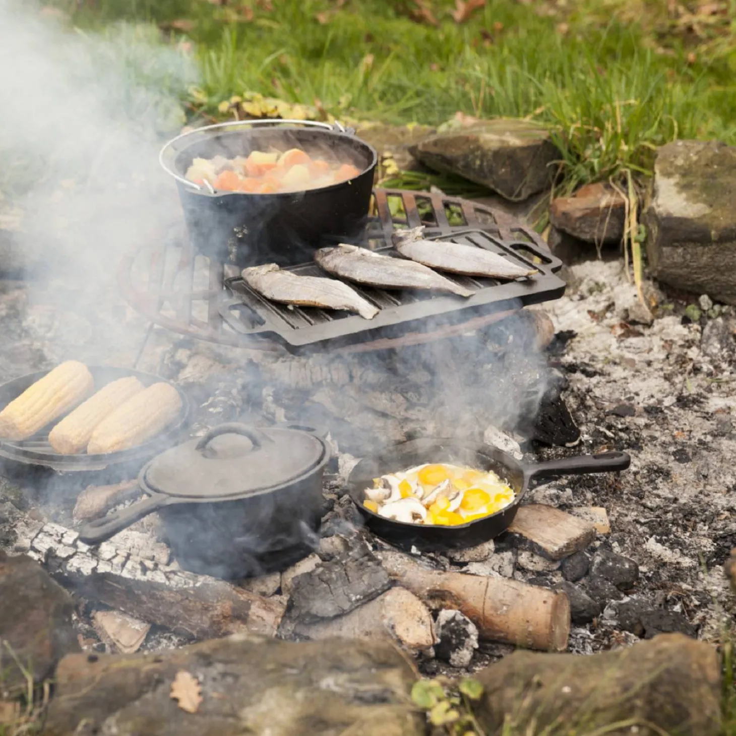 Esschert Dutch oven Set - 7teilig