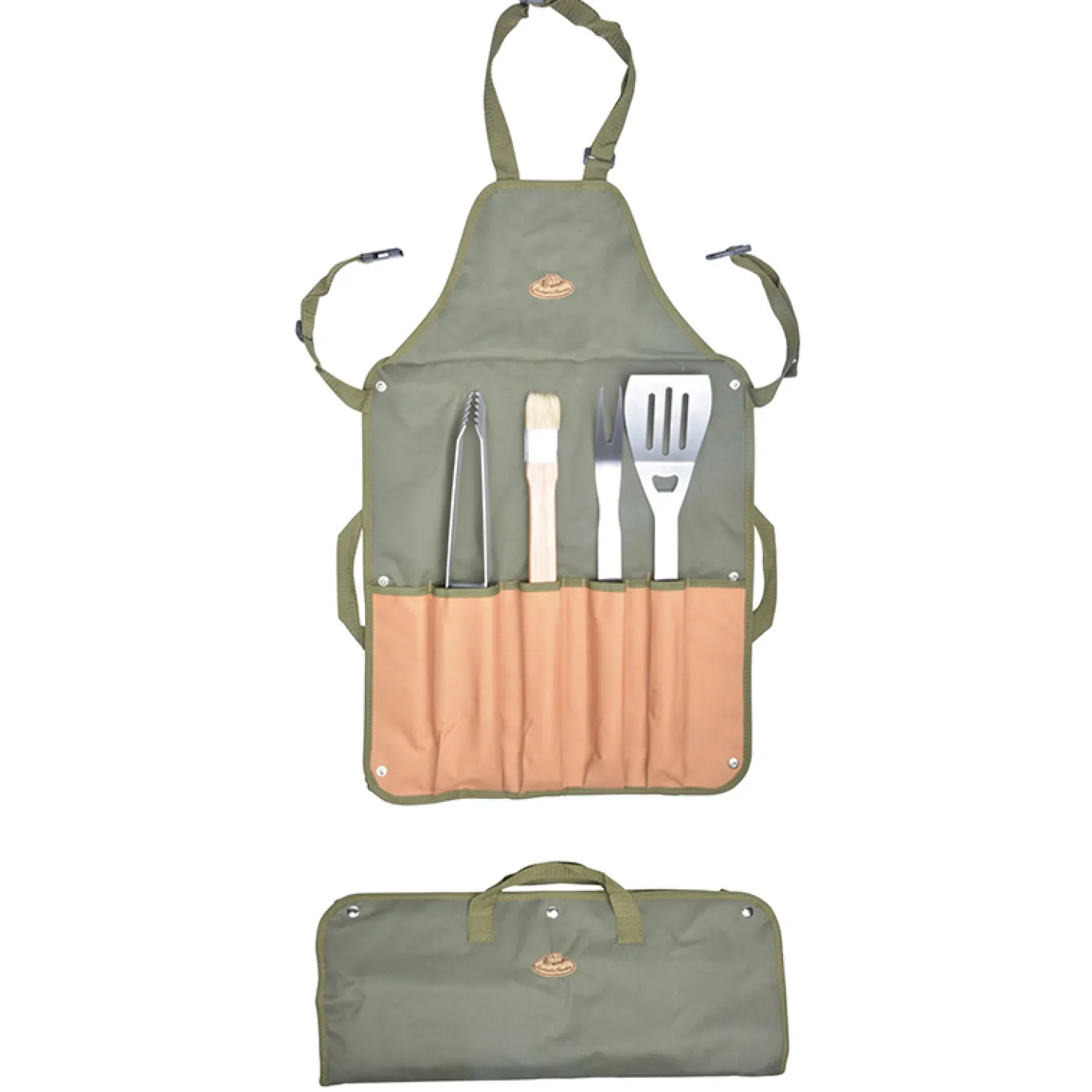 Esschert Grillschürze mit Grillbesteck