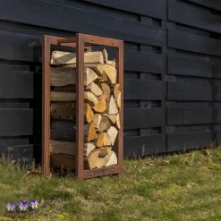 Esschert Holzlagerturm Rost 77 cm