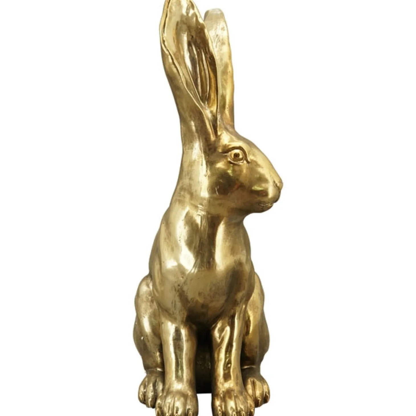 Exner Dekofigur Hase Aurum, gold Höhe 49,5 cm links