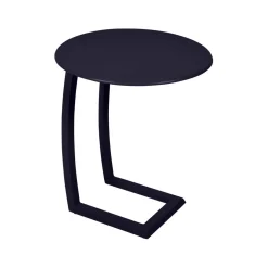 Fermob Alizé Beistelltisch versetzt Ø48 cm Abyssblau