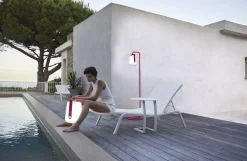 Fermob Balad Fuß für LED Lampe zum einstecken Acapulcoblau