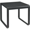 Fermob Bellevie halbhoher Lounge-Tisch Anthrazit 74 x 80 cm