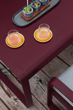 Fermob Bellevie niedriger Lounge-Tisch 103 x 75cm Anthrazit