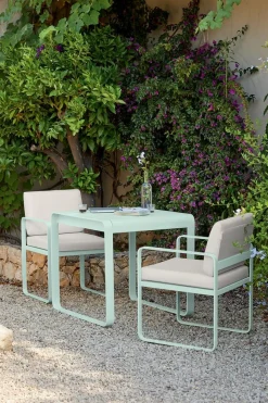 Fermob Bellevie Outdoor Tisch Pesto 74 x 80 cm