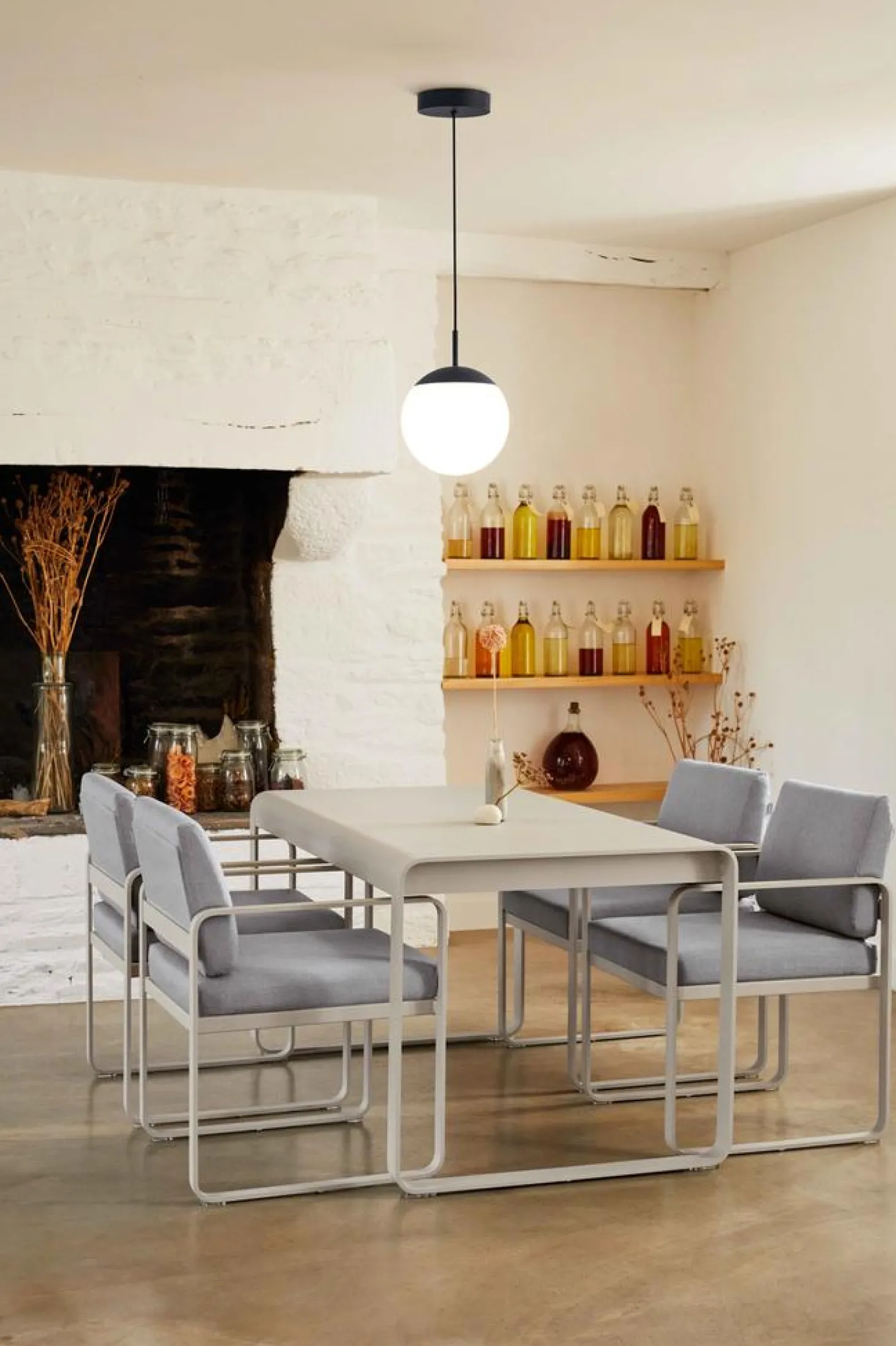 Fermob Bellevie Outdoor Tisch Pesto 74 x 80 cm