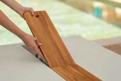 Fermob Bellevie Tisch 196 x 90cm mit Aufbewahrung Lakritze