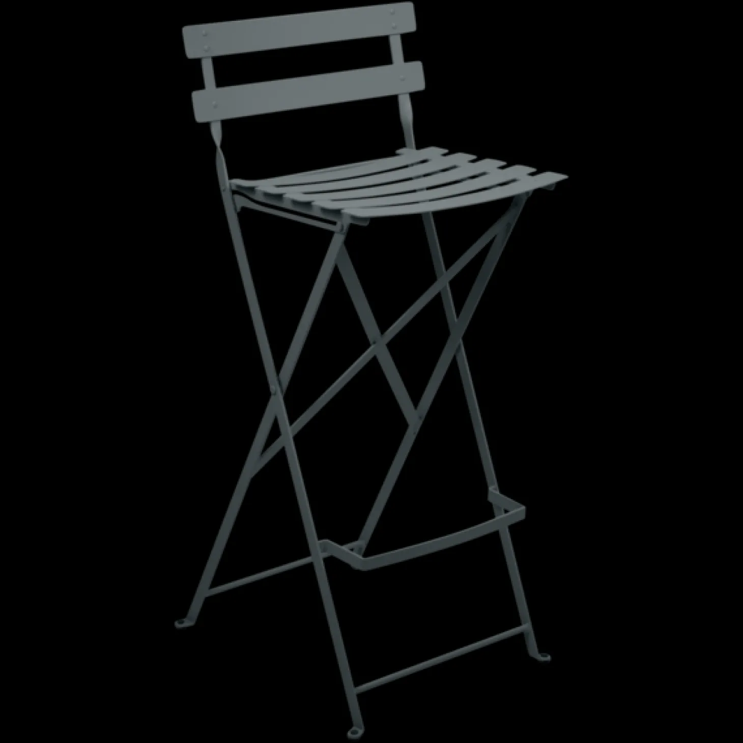 Fermob Bistro Barstuhl Gewittergrau