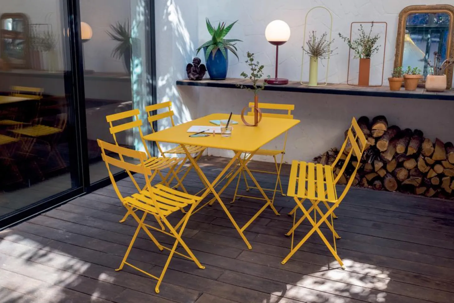 Fermob Bistro Klappstuhl E2 Kandierte Orange