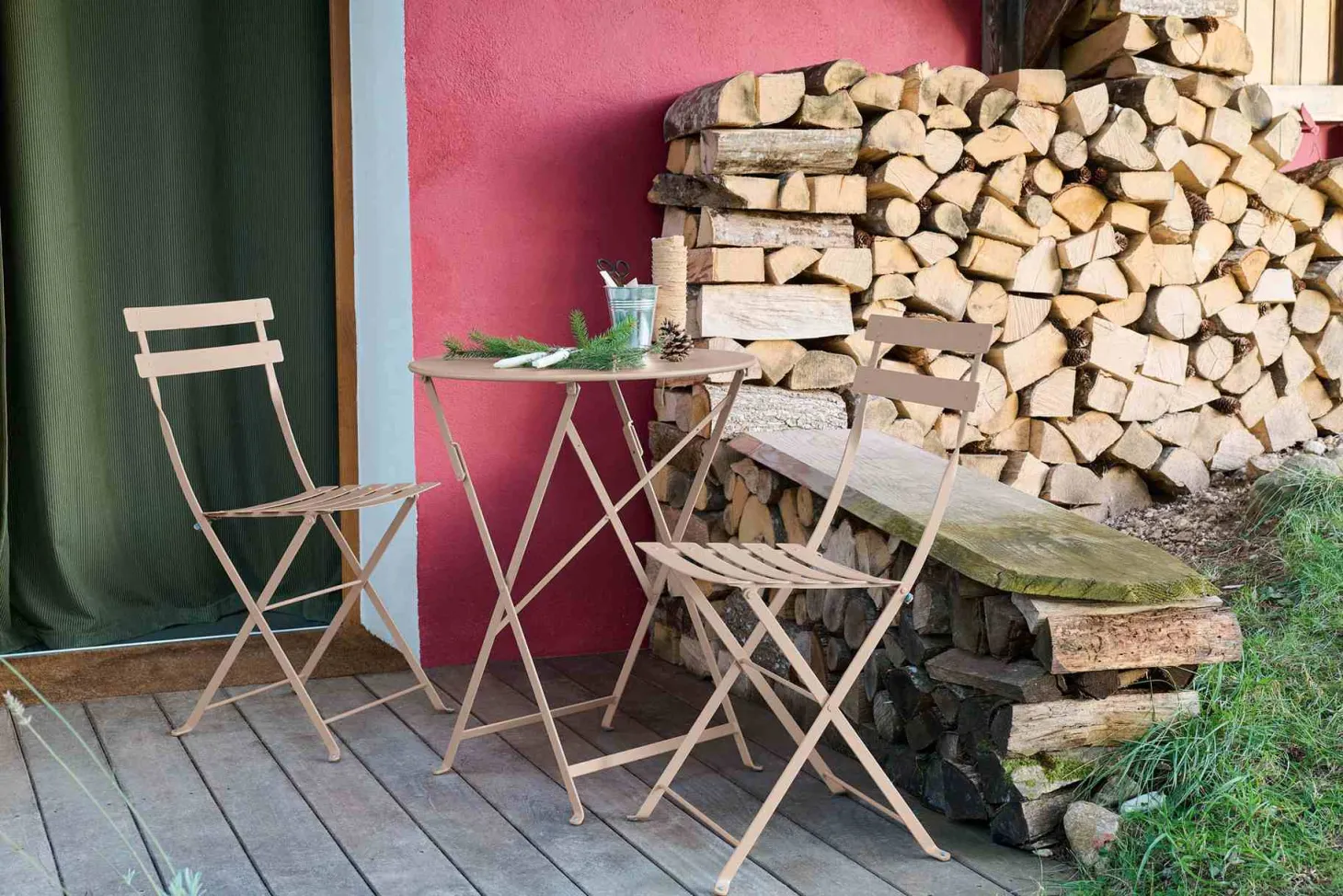 Fermob Bistro Klapptisch Rund D60 Rosmarin