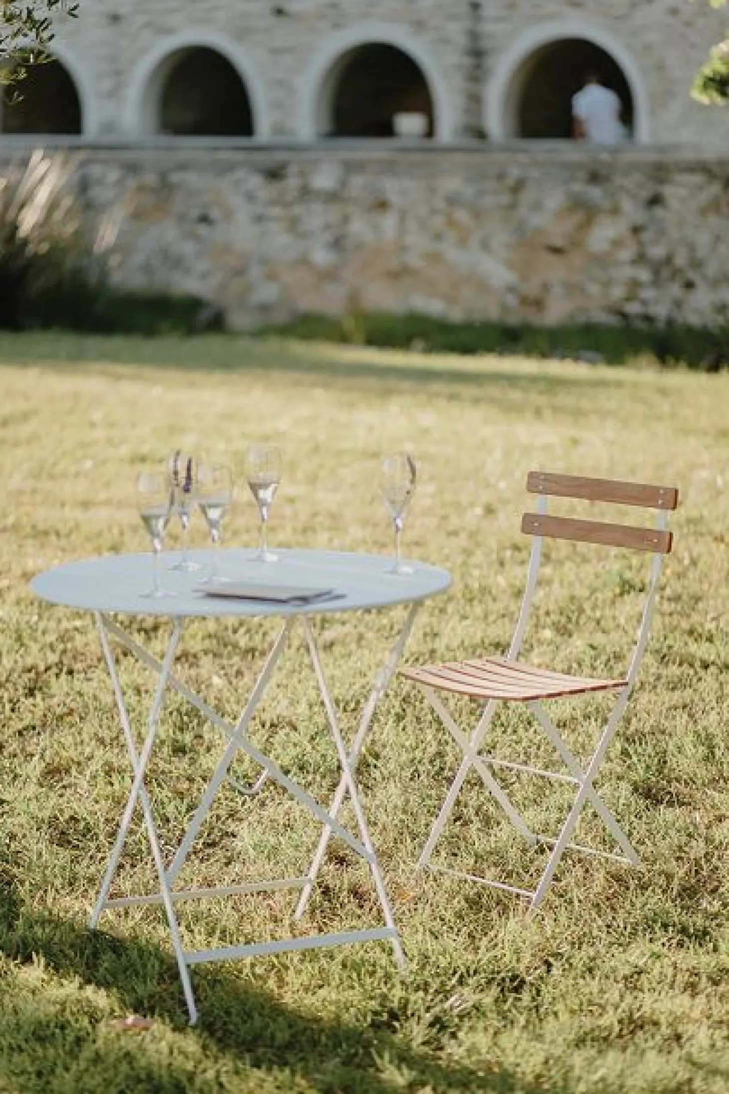 Fermob Bistro Stuhl Naturel Lehmgrau