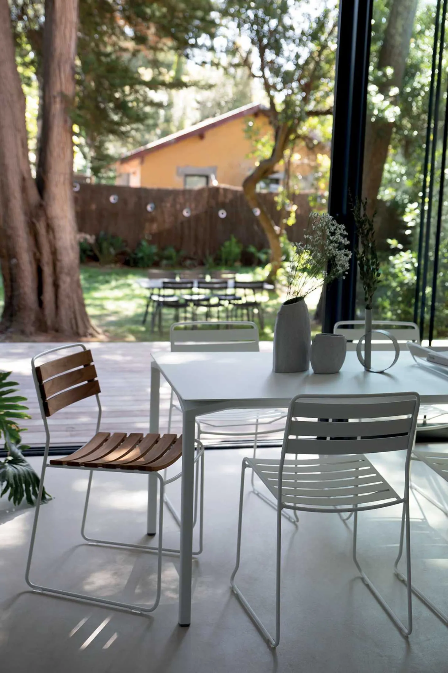 Fermob Calvi Garten-Tisch 160 x 80 cm Lebkuchen