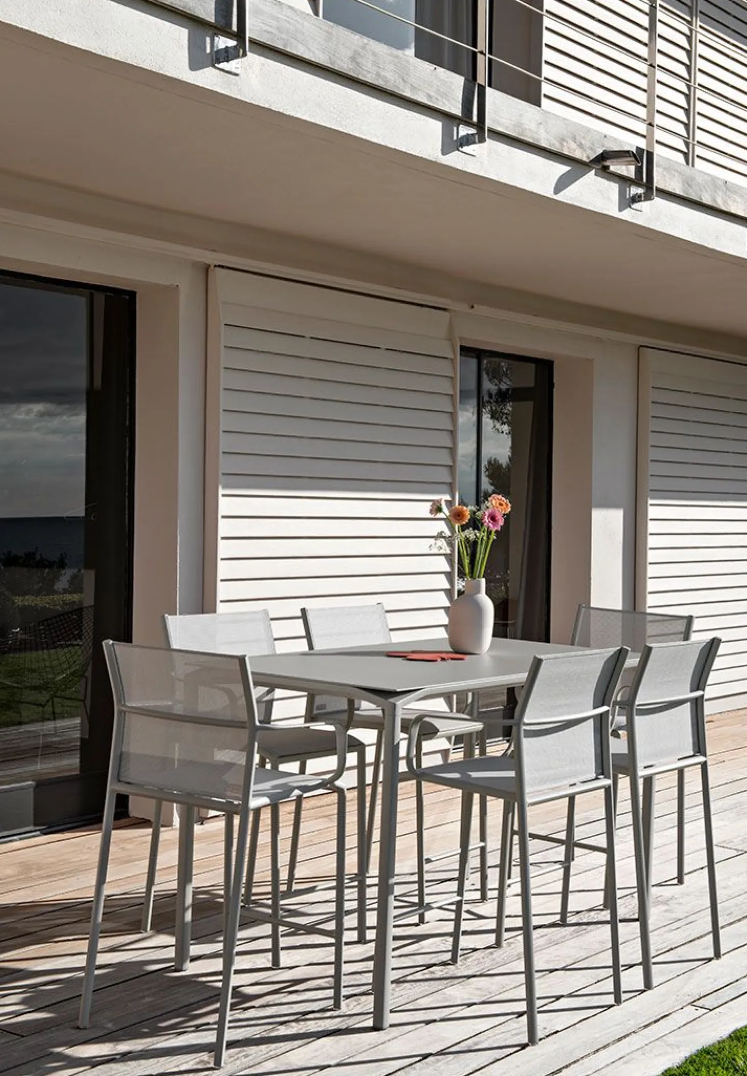 Fermob Calvi Tisch 195x95 Chili