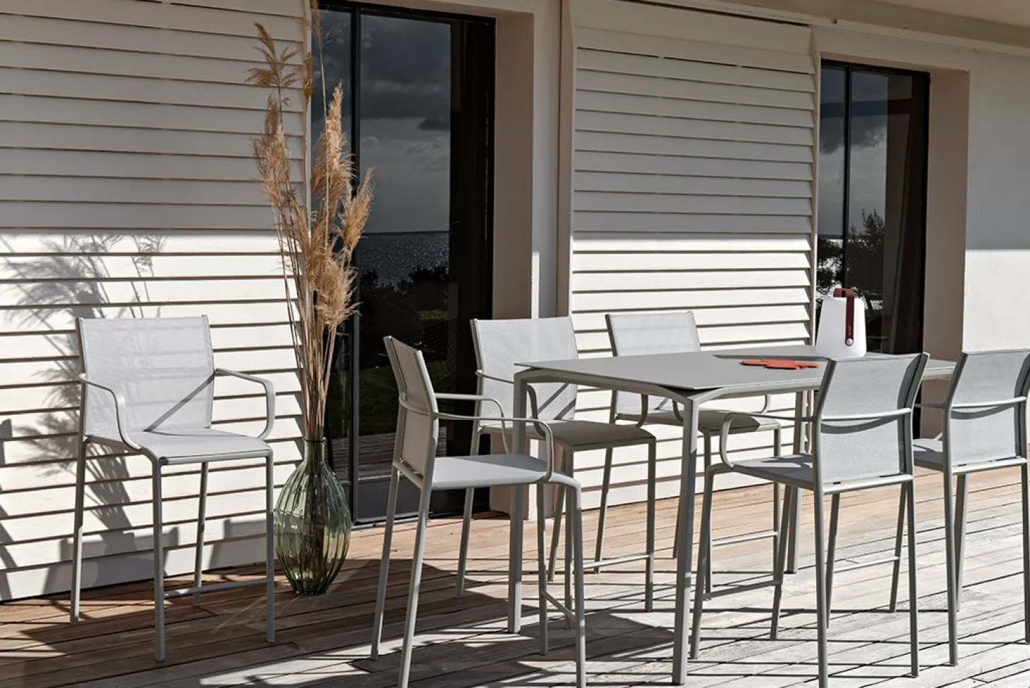 Fermob Calvi Tisch 195x95 Chili