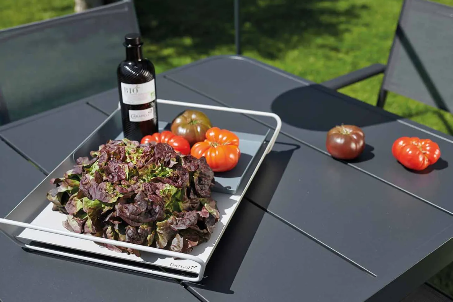 Fermob COSTA Tisch Aluminium Abyssblau 80 x 80 cm