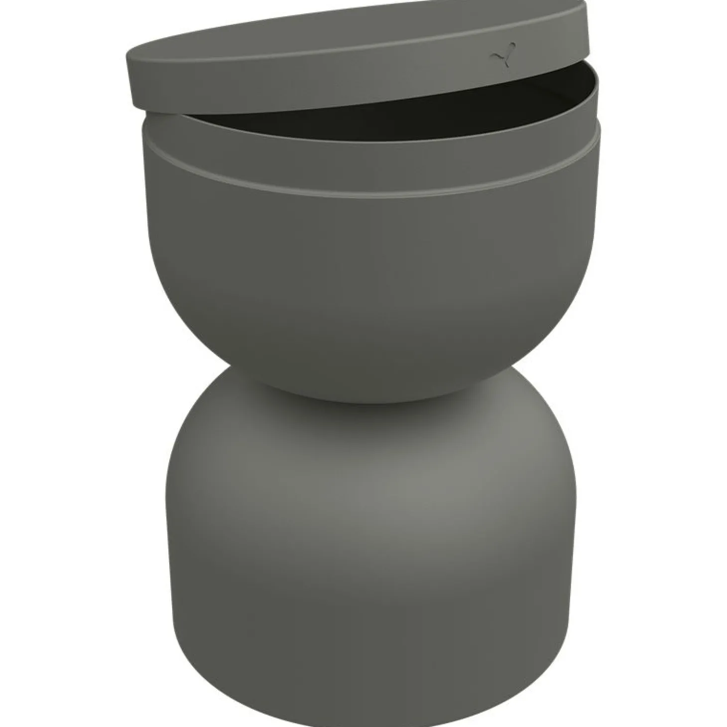 Fermob Hocker mit Aufbewahrungsfach Piapolo Rosmarin