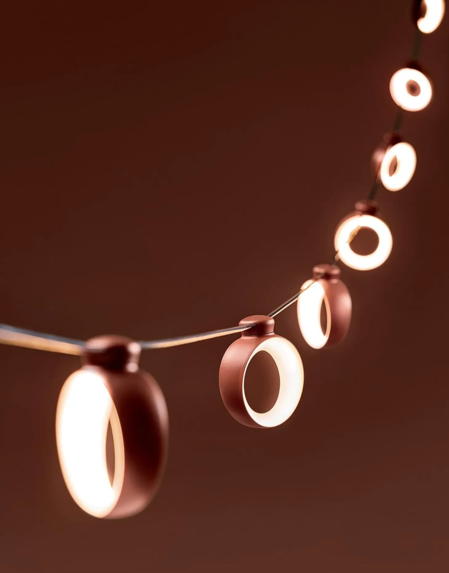 Fermob HOOPIK Lichterkette LED Outdoor 12 m Kaktus