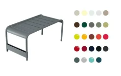 Fermob Luxembourg niedriger Tisch/Gartenbank Schwarzkirsche