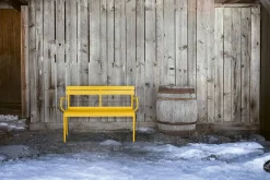 Fermob Luxembourg 2-Sitzer Gartenbank Gewittergrau