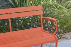 Fermob Luxembourg 2-Sitzer Gartenbank Gewittergrau