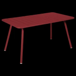 Fermob Luxembourg Tisch 143x80 Chili
