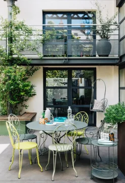 Fermob Montmartre Stuhl Anthrazit