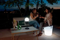 Fermob MOOON! In- und Outdoorleuchte dimmbar Muskat