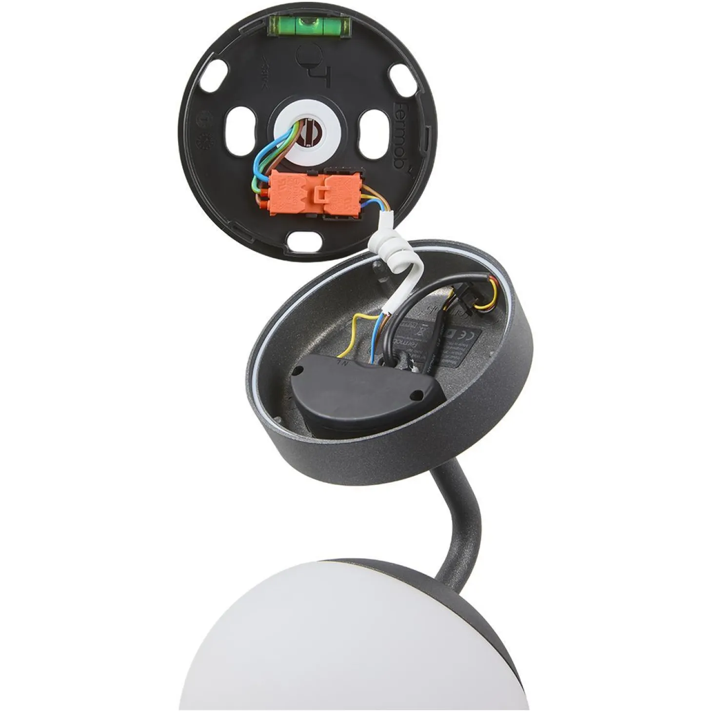 Fermob MOOON! Wandleuchte Glas Ø15 cm Kaktus