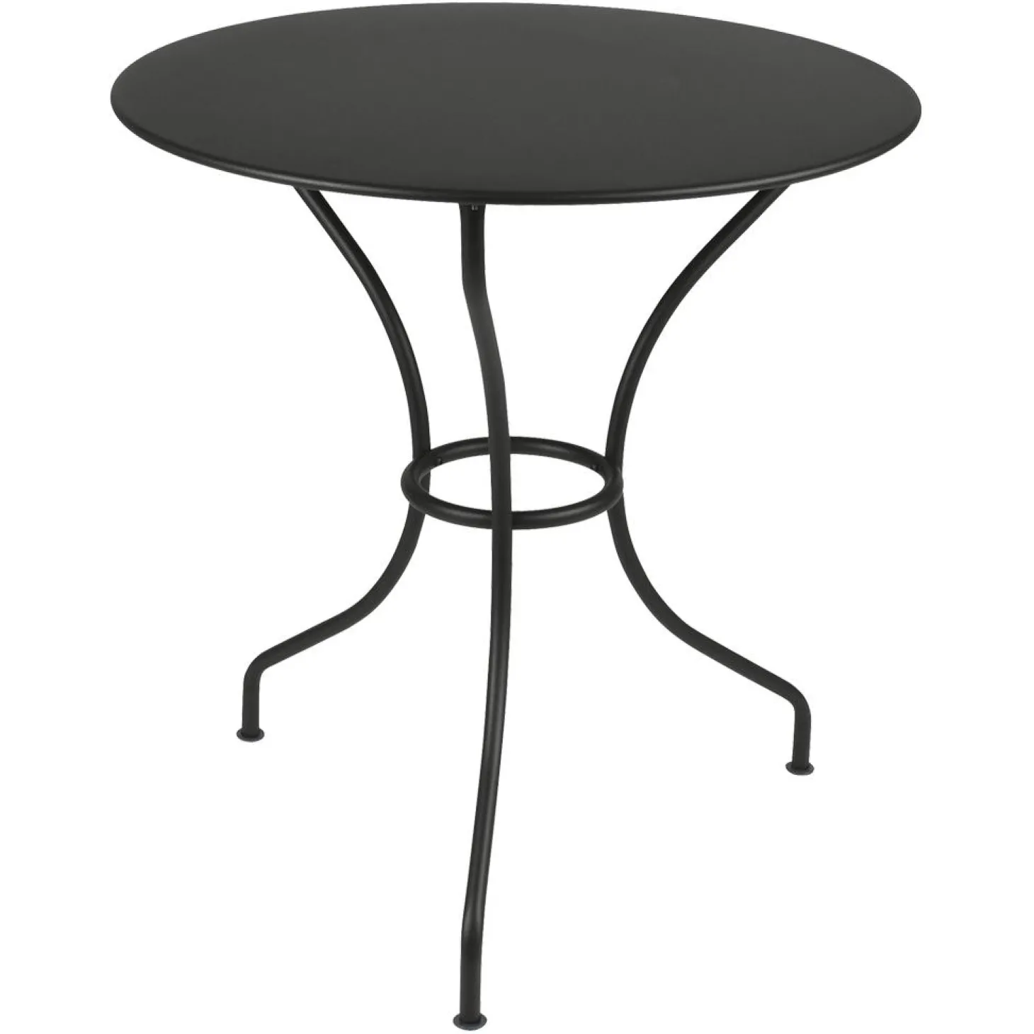 Fermob Opéra+ Cafe-Tisch Ø67 cm Lakritze