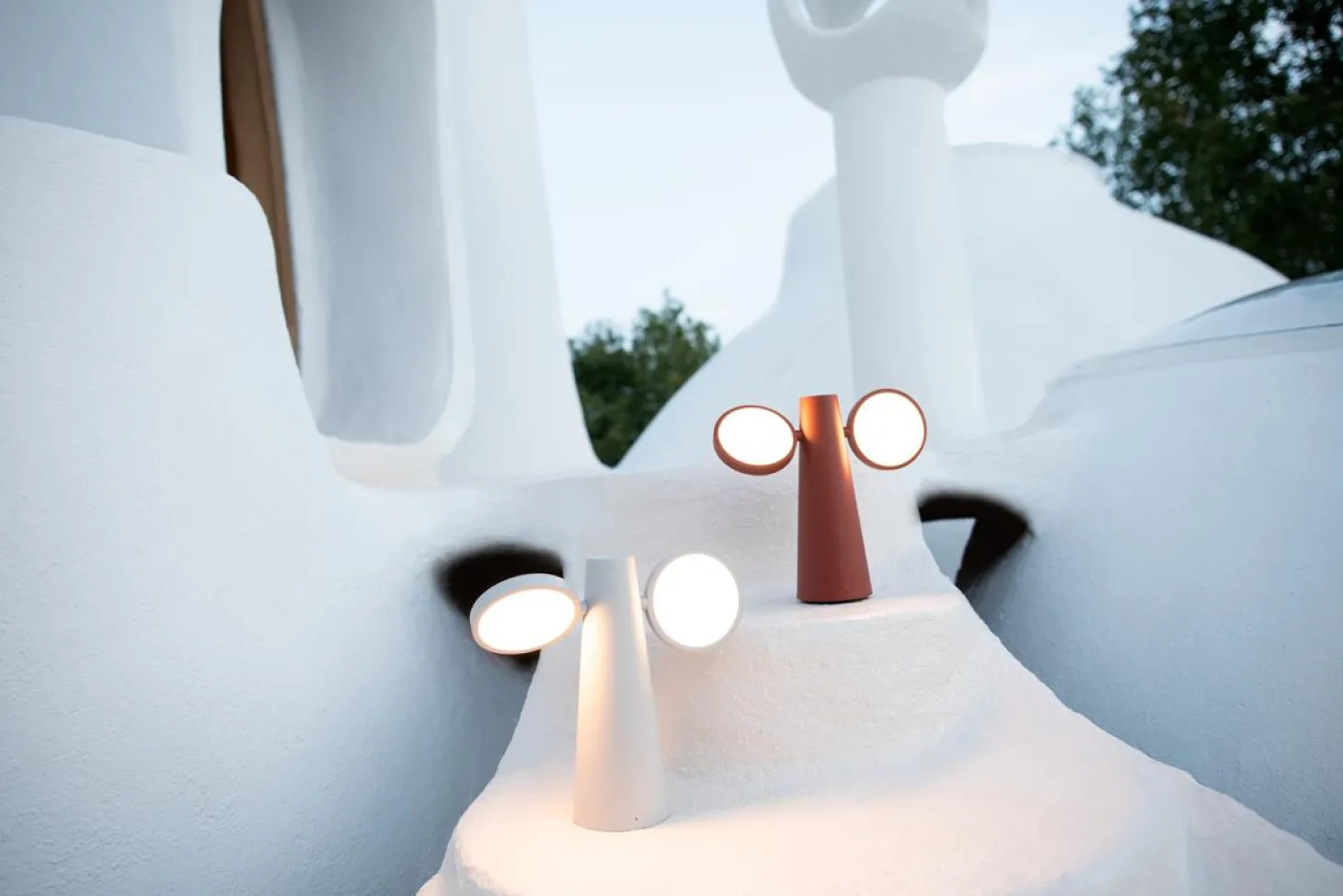 Fermob OTO Akku-Leuchte H 27 cm Lapilligrau