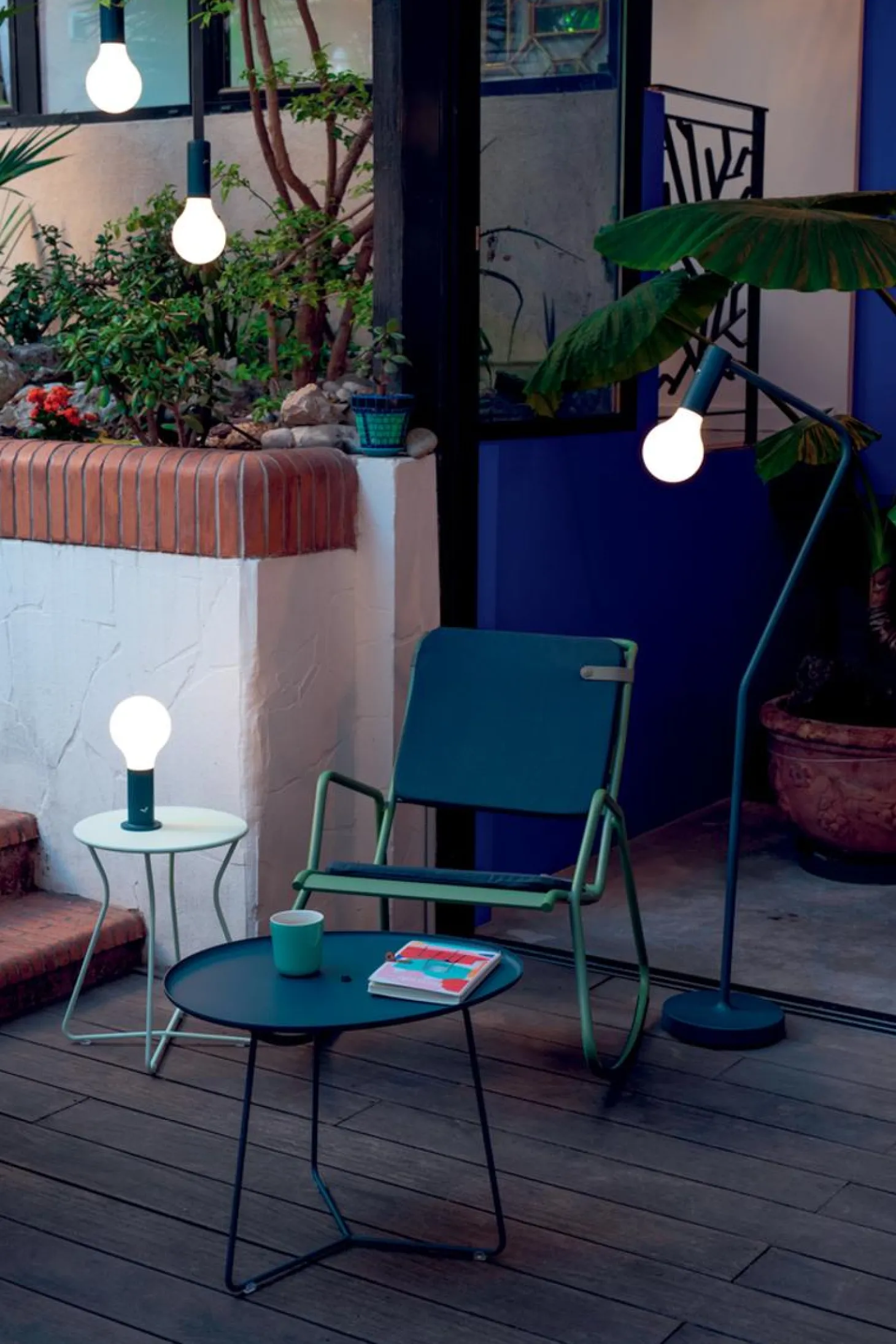 Fermob Outdoor LED Leuchte Aplô Anthrazit