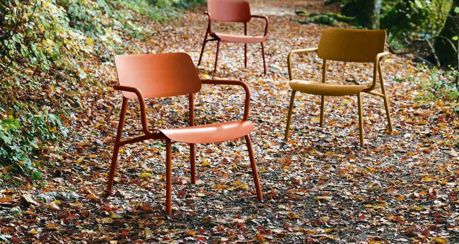 Fermob Studie Loungesessel Ockerrot