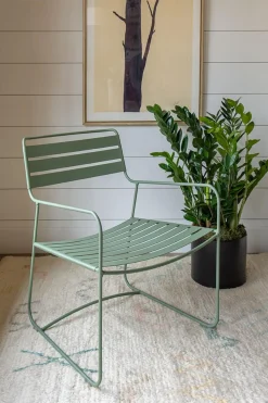 Fermob Surprising Lounge-Sessel Stahl Zitronensorbet