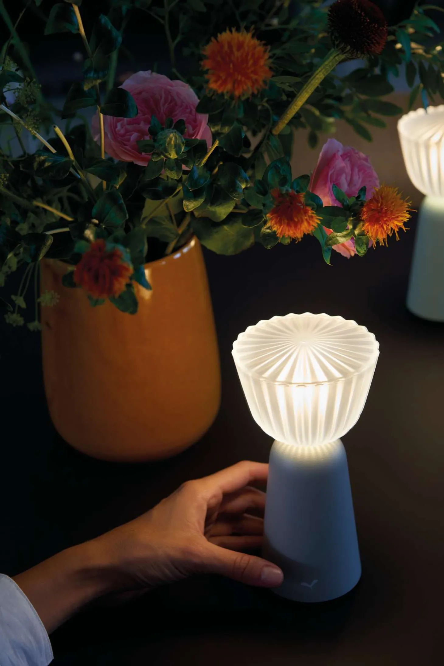 Fermob SWIING Outdoor Lampe kabellos Anthrazit