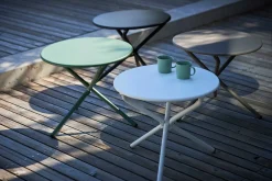 Fiam Outdoor Beistelltisch Fiam Tris weiß