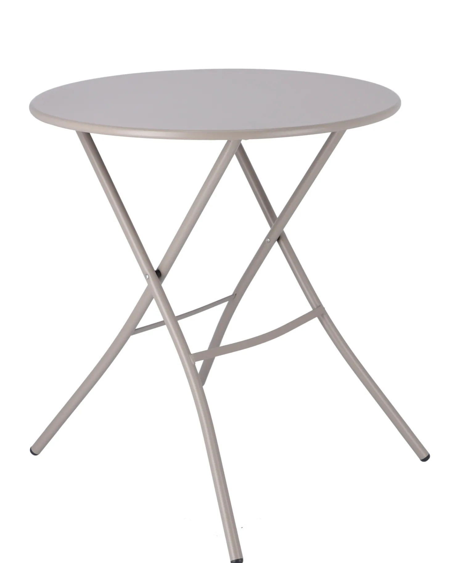 Fiam Outdoor Klapptisch Fiam Sirio, rund taupe