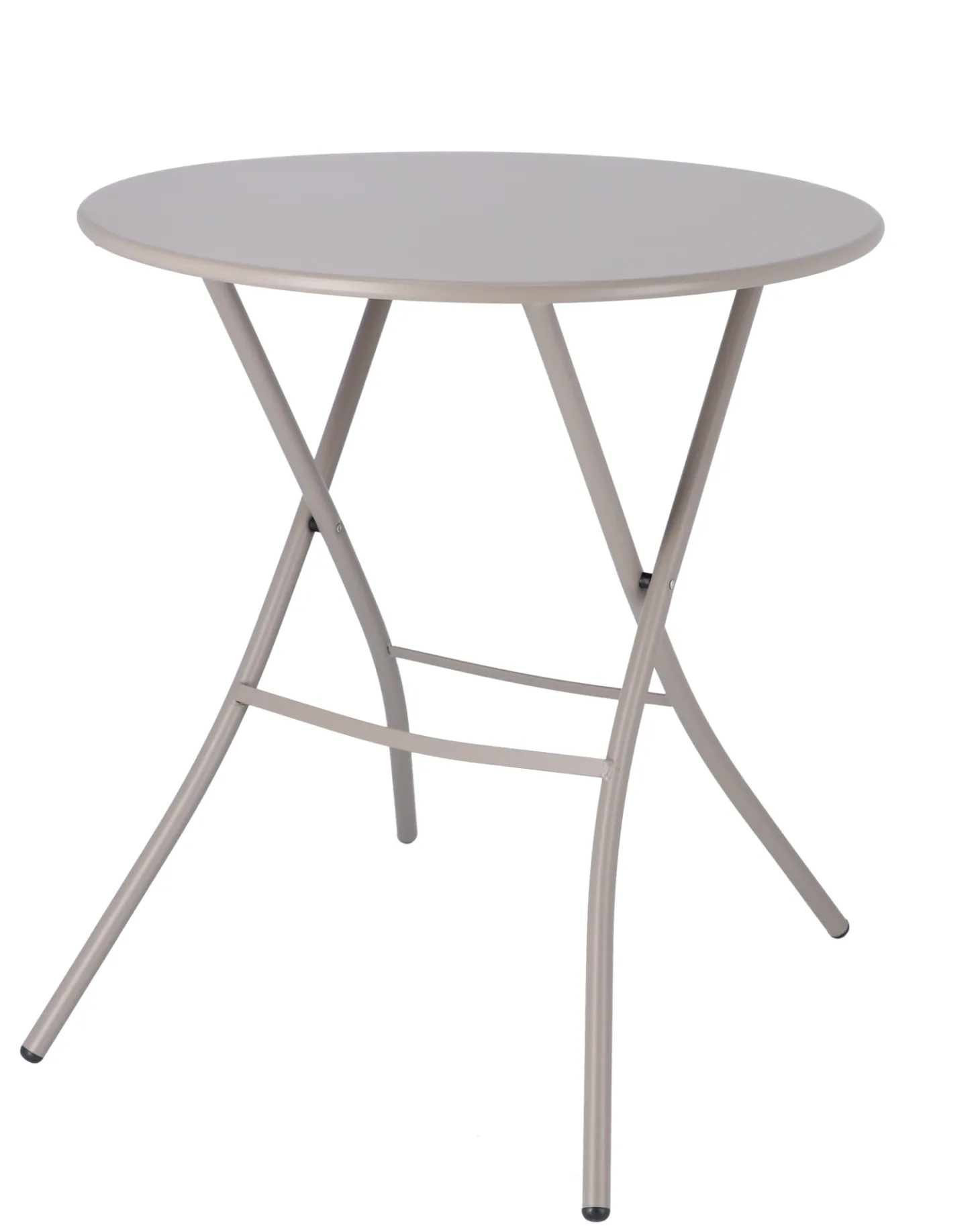 Fiam Outdoor Klapptisch Fiam Sirio, rund taupe