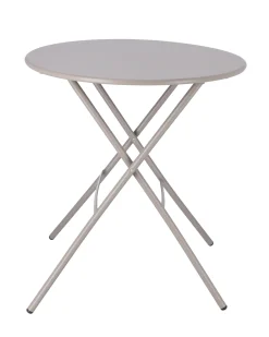 Fiam Outdoor Klapptisch Fiam Sirio, rund taupe
