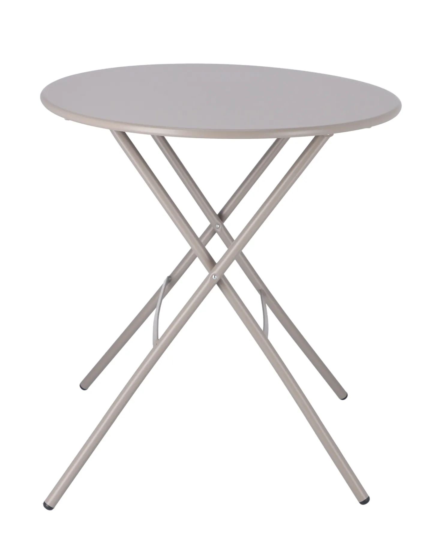 Fiam Outdoor Klapptisch Fiam Sirio, rund taupe