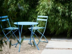 Fiam Outdoor Klapptisch Fiam Sirio, rund taupe