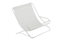 Fiam Outdoor Sessel klappbar Fiam Dondolina Twin weiß