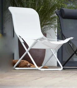 Fiam Outdoor Sonnensessel Fiam Fiesta limited edition Weiß
